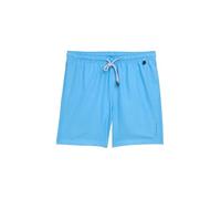 TOM TAILOR Men's Plain Swim Shorts, 18395 - Rainy Sky Blue, L
