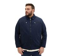 TOM TAILOR Men's Plus Size Jacket 1037016, 10668 - Sky Captain Blue, XXL