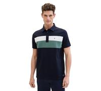 TOM TAILOR Men's 1042269 Polo Shirt, 10668-Sky Captain Blue, M