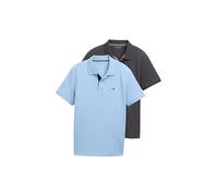 TOM TAILOR Men's 1044879 Polo Shirt, 32245-Washed Out Middle Blue, L