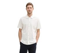 TOM TAILOR Men's 1046878 Shirt, 10332-Off White, M