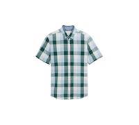 TOM TAILOR Men's Shirt, 37894 - Green Blue Big Check, L