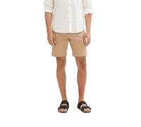 TOM TAILOR Men's 1036309 Slim Chino Bermuda Shorts with Stretch, 24048-Desert Fawn, 32