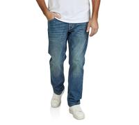 TOM TAILOR Men's Stretch Long Straight Fit Marvin Jeans Trousers Denim Blue 30 31 32 33 34 36 38 40 42, Clean Mid Stone Blue Denim (10113), 32 W/32 L