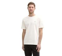 TOM TAILOR Men's T-Shirt, 10332 - Off White, M