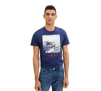 TOM TAILOR Men's T-Shirt 1035525, 10311 - Cosmos Blue, XXL