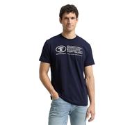 TOM TAILOR Men's T-Shirt 1035611, 10668 - Sky Captain Blue, XL