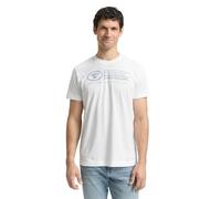 TOM TAILOR Men's T-Shirt 1035611, 20000 - White, M