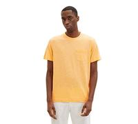 TOM TAILOR Men's T-Shirt 1035633, 31506 - Washed Out Orange Grindle, 3XL