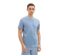 TOM TAILOR Men's T-Shirt 1035637, 12364 - Greyish Mid Blue, M