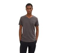 TOM TAILOR Men's T-Shirt 1037270, 11086 - Dark Grey Melange, XXS