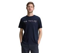 TOM TAILOR Men's T-Shirt, 10668 - Sky Captain Blue, L