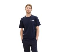 TOM TAILOR Men's 1040821 T-Shirt, 10668-Sky Captain Blue, S