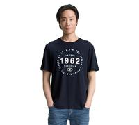 TOM TAILOR Men's T-Shirt, 10668 - Sky Captain Blue, XXL