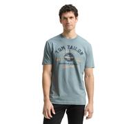 TOM TAILOR Men's T-Shirt, 27475 - Grey Mint, M
