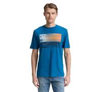 TOM TAILOR Men's T-Shirt, 28857 - Blue Petrol, XS