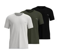 Tom Tailor Men's T-Shirt, 3-Pack - Crew Neck, Short Sleeve, Cotton