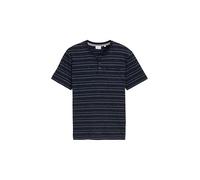 TOM TAILOR Men's T-Shirt, 38087 - Navy Multicolor NEP Stripe, XS