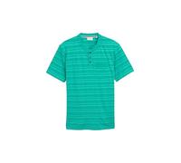 TOM TAILOR Men's T-Shirt, 38088 - Green Multicolour NEP Stripe, M