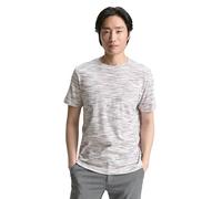 TOM TAILOR Men's T-Shirt, 38094 - Blush Pink Multicolor Inject, M