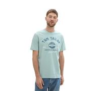 Tom Tailor Men's T-Shirt with Logo Print made of Cotton