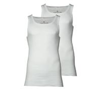 Tom Tailor Men's Tank Top, 2 Pack - Undershirt, Garron S, Plain