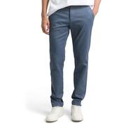 TOM TAILOR Men's Trousers, 39127 - Blue Navy Zig Zag Structure, 34 W/36 L