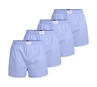TOM TAILOR Men's Web Boxershorts, 4 Pack - Pure Cotton, Westside C, Checked...