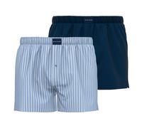 Tom Tailor Men's Woven Boxers, 2-Pack - Pure Cotton, Westside C, Checked...