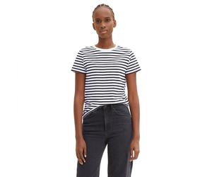 Tom Tailor Modern Stripe Short Sleeve T-shirt