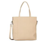 TOM TAILOR Pink Women's Shopper Shoulder Bag Zip Medium Beige, beige, Casual