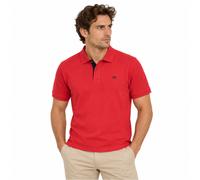 Tom Tailor Polo Shirt Men's Samba Red 100% Cotton Short Sleeve Top 1031006