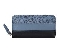 TOM TAILOR purse Ellen Long Zip Wallet Flower Blue