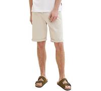 Tom Tailor Straight Fit Chino Shorts White