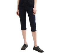 Tom Tailor Tapered Capri Pants Blue