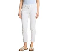 Women's Tapered and Loose Trousers Tom Tailor Blanc 44x28