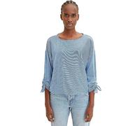 Tom Tailor Three-Quarter Sleeve Blouse Blue