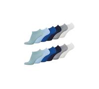 TOM TAILOR Trainer Socks - Comfortable Unisex Socks - Socks for Everyday and Leisure Blue Mix 43-46 - in Practical Pack of 12, Blue mix, 43-46