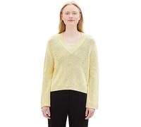 Tom Tailor V-Neck Sweater Light Yellow