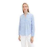 Tom Tailor With Slub Structure 1035247 Long Sleeve Blouse