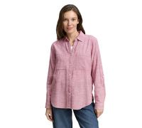 Women’s Shirt with Chest Pockets Tom Tailor Rouge 40