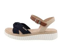 TOM TAILOR Women 9590350001 Sandal, Navy, 4 UK