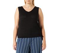 TOM TAILOR Women's 1031229 Vest, 14482 - Deep Black, M