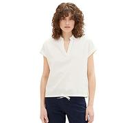 TOM TAILOR Women's 1036690 Blouse, 10315-Whisper White, 38