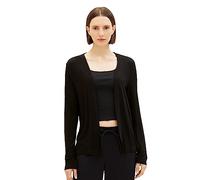 TOM TAILOR Women's 1036778 Basic Summer Cardigan, 29999-Black, M