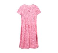 TOM TAILOR Women's 1037301 Plus Size Dress, 31745-Pink Geo Design, 24 UK