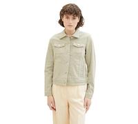 TOM TAILOR Women's 1040479 Denim Jacket, 34895-Desert Green, M