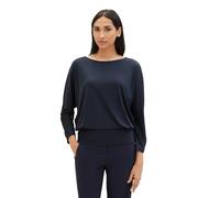 TOM TAILOR Women's 1040572 T-Shirt, 10668-Sky Captain Blue, XXS