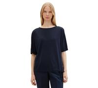TOM TAILOR Women's 1040595 T-Shirt, 10668-Sky Captain Blue, XXS