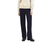 TOM TAILOR Women's 1040686 Lea Straight Pant, 10668-Sky Captain Blue, 32W x 30L
